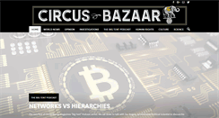 Desktop Screenshot of circusbazaar.com